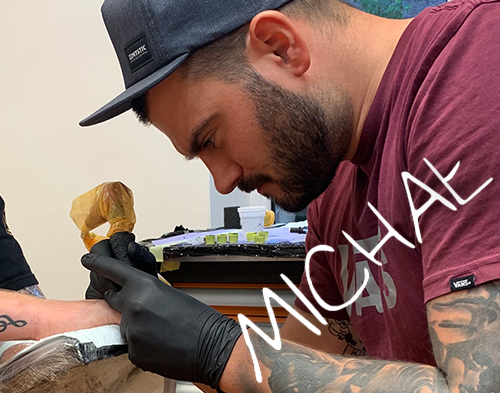 Michal Jah Love tattoo