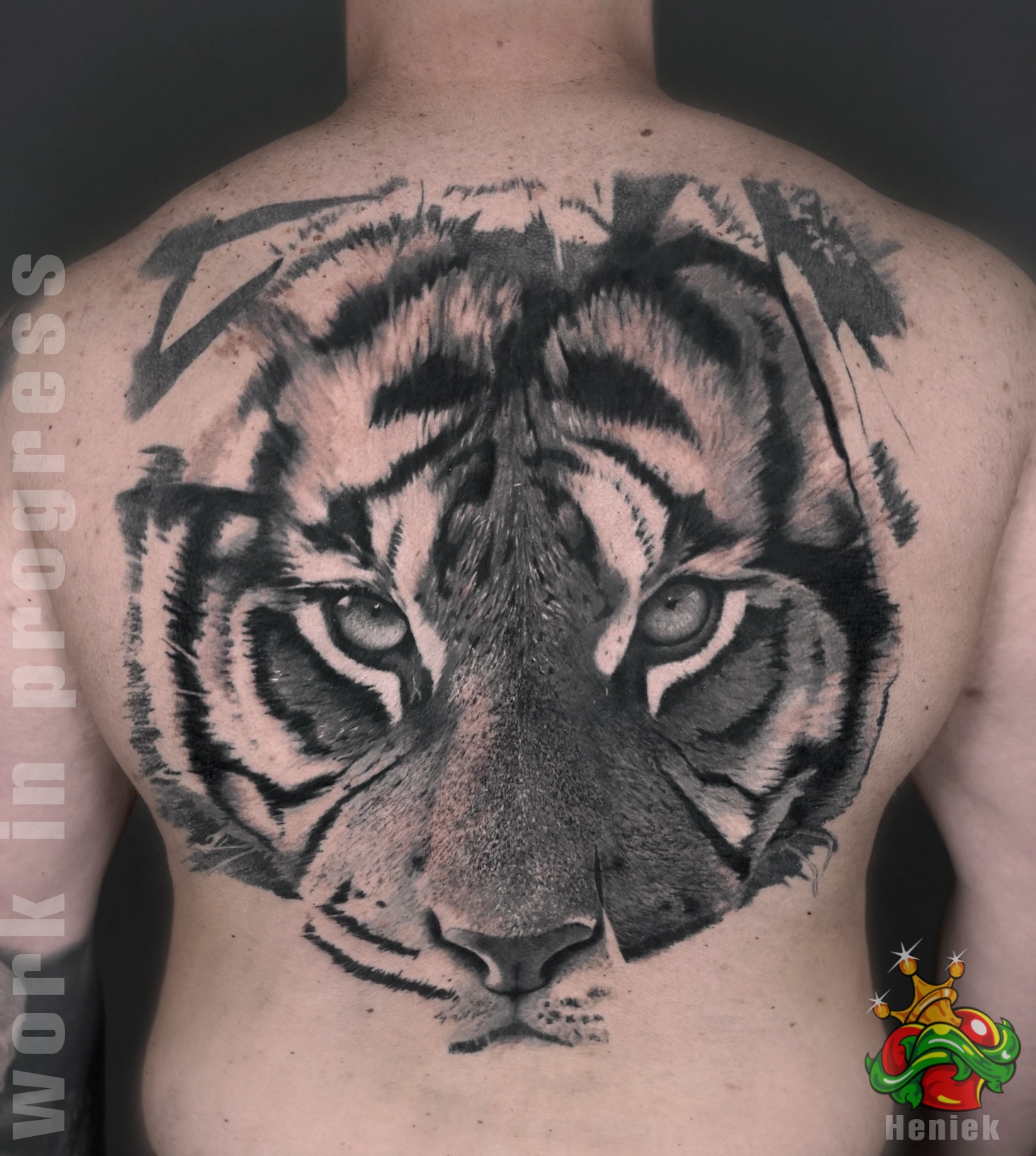 Tygrys Tatua Realistyczny Warszawa Studio Tatua U Warszawa Tatua E